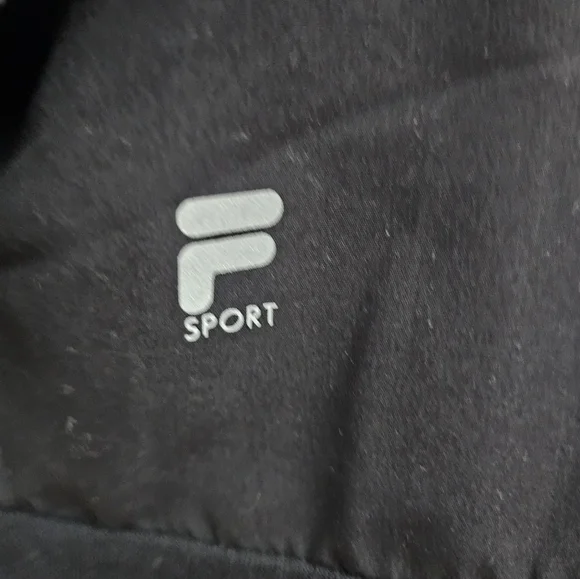 Fila Black 1/4 Zip Performance Pullover S - Picture 5 of 5